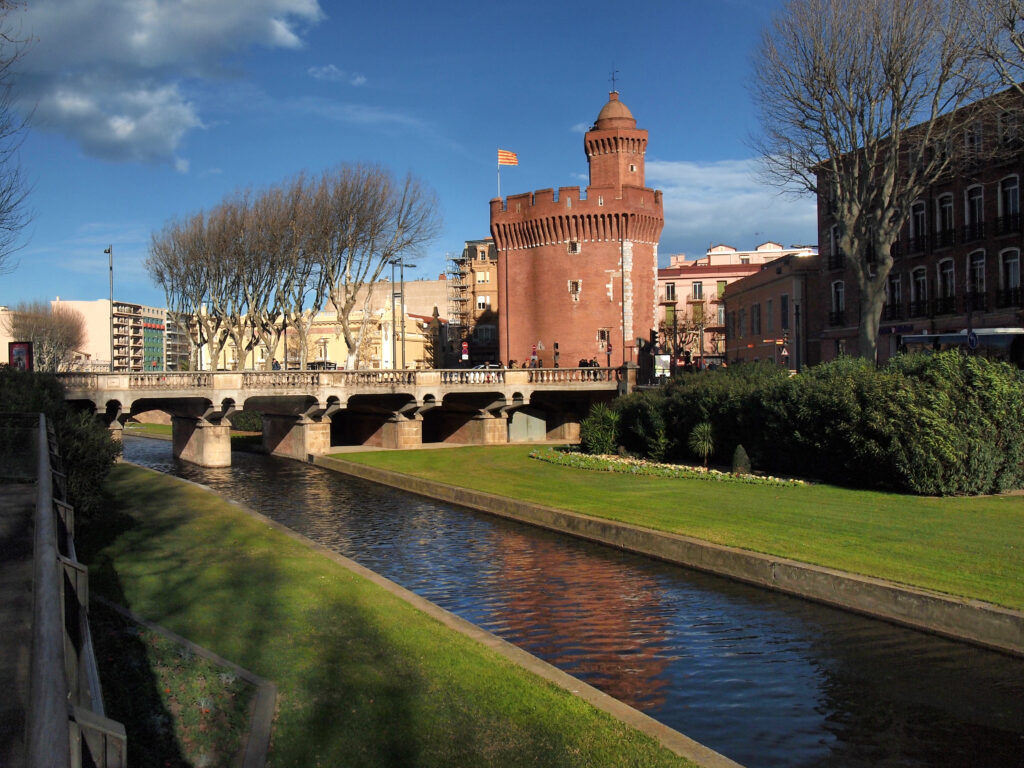 Castillet in Perpignan, France