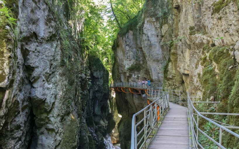 Viatge en grup a les Gorges du Fier