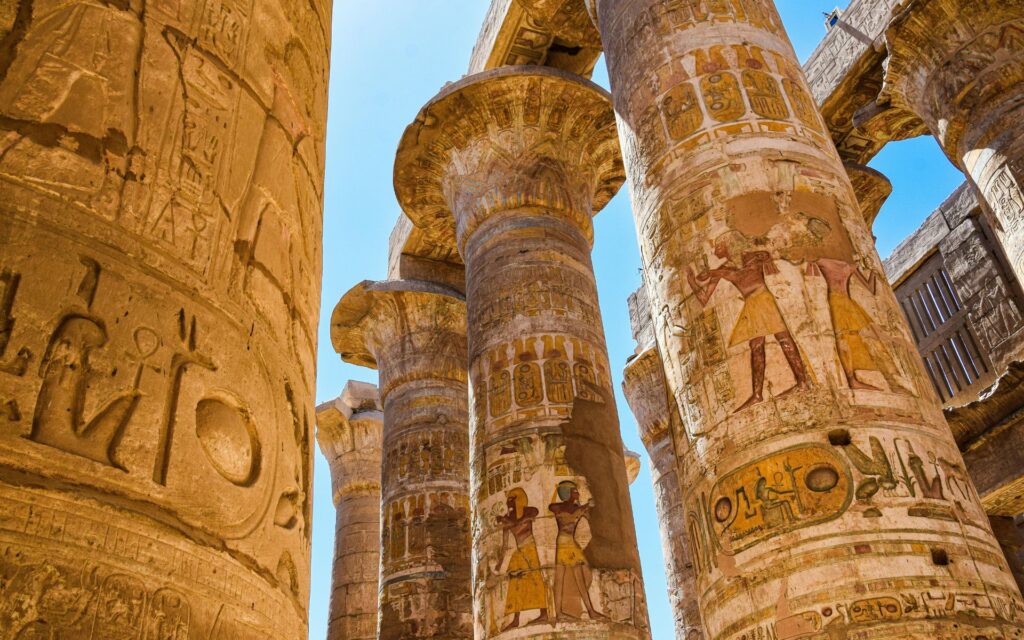 crucero de lujo por el nilo templo karnak 