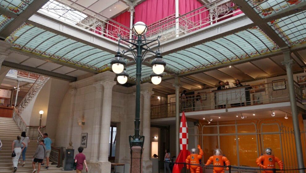 Tin tin museum Comic