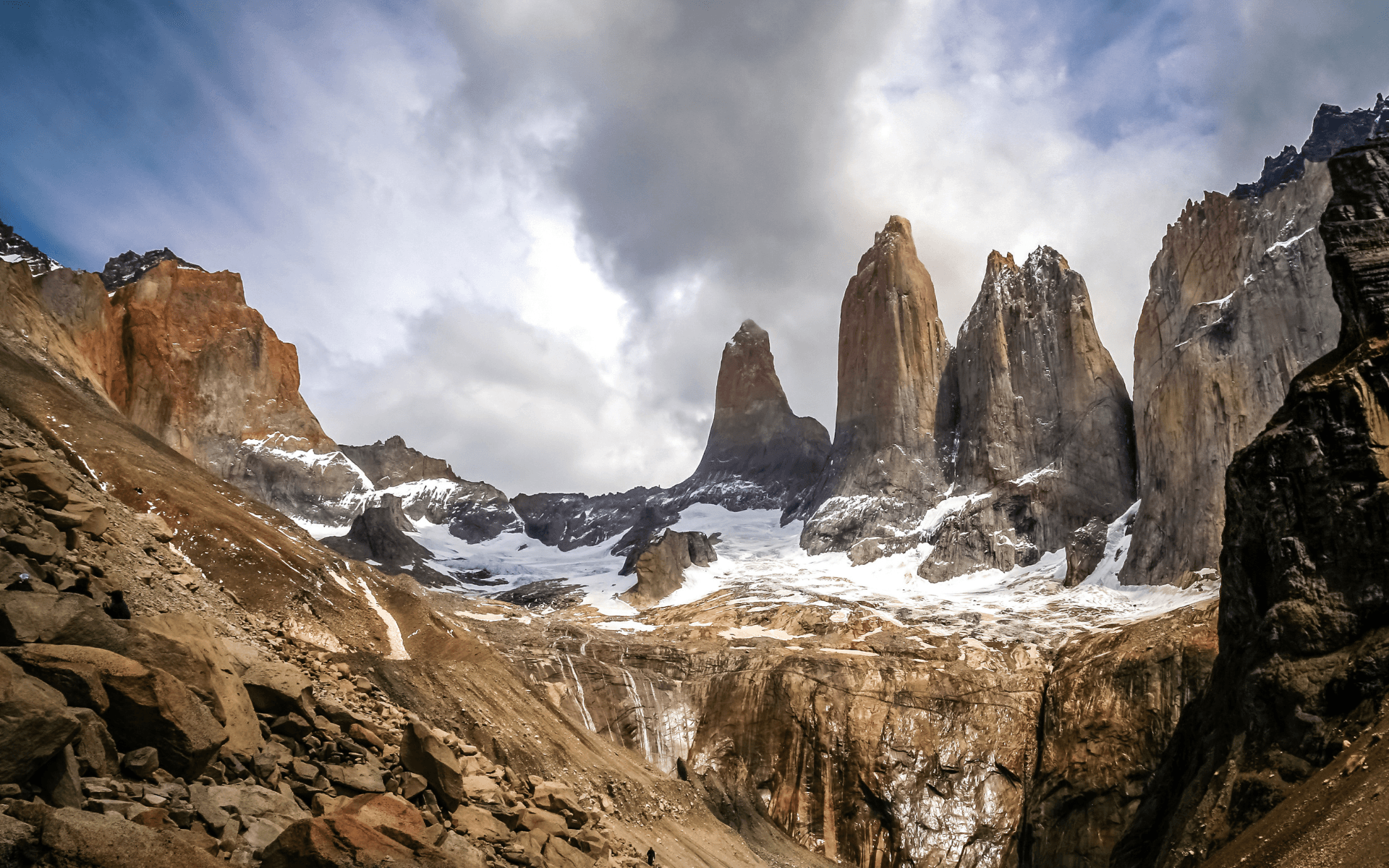 Imagen de las Torres del Paine en Chile