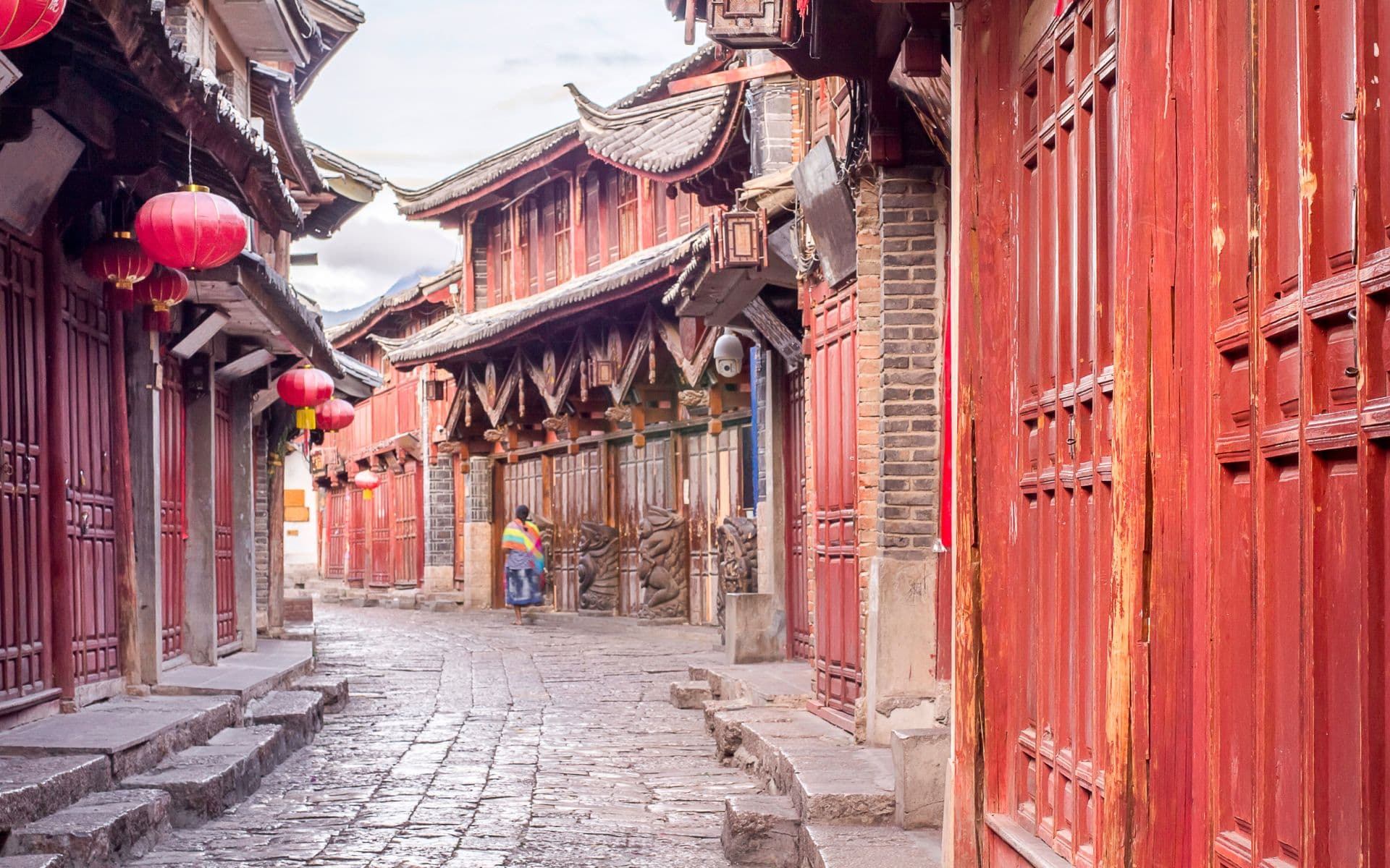Calle de Lijiang en Yunnan 