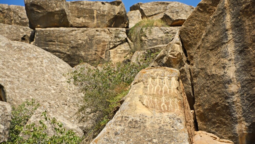 Pintura rupestre a Gobustán