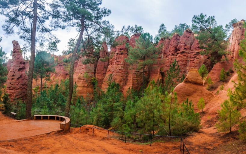 Viatge amb guia acompanyat ocre rousillon Luberon