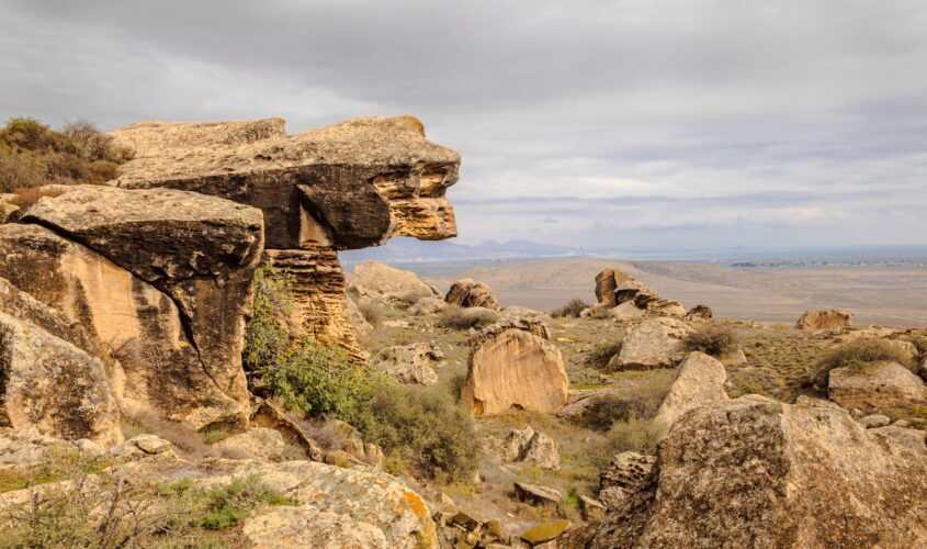 Pintures rupestres a Gobustan