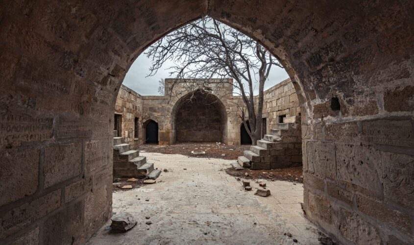 antics caravanserralls d'Azerbaidjan